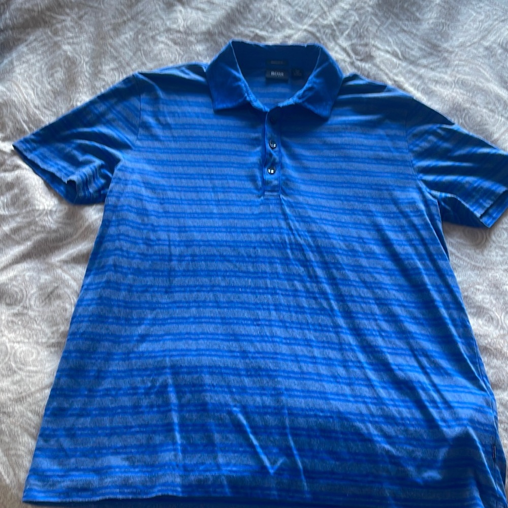 Boss Hugo Boss Sam Remo collard shirt worn two times. SZ XL